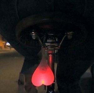Bike Balls - LED Fahrradlicht Hinten Silikon batteriebetrieben