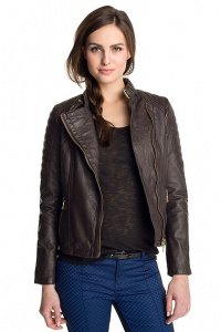 Biker Style Lederjacke
