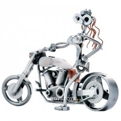 Bikerin Schraubenweibchen