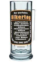 Bikertag Glas Bierkrug 0,5l im Geschenkk