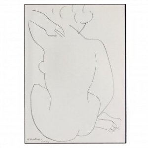 Bild Henri Matisse – Nu Assis De Dos