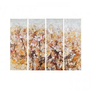 Bild Lotus, 4-tlg. 120 x 90 cm