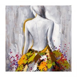 Bild Shades, Dame mit gelbem Kleid