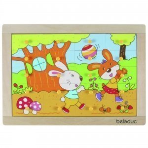 Bilder-Puzzle "Hase"