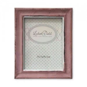 Bilderrahmen Holz, Rosa, Lisbeth Dahl