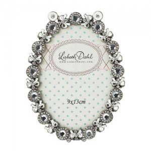 Bilderrahmen -Kristalle und Schleifen-, 