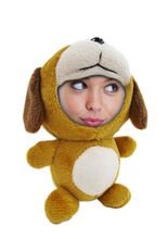 Bilderrahmen Stofftier Hund