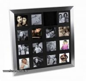 Bilderrahmen mit verschiebbaren Bildern