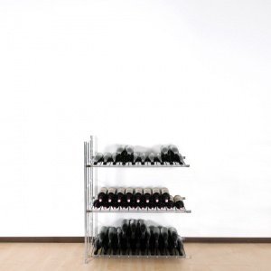 Bill Anbauregal niedrig, 3 Fl.-Böden bre