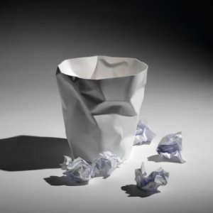 BinBin Papierkorb weiß