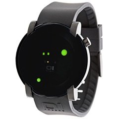 Binary Watch Gamma Ray Round IP Black-Gr