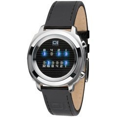 Binary Watch Zerone Black-Blue