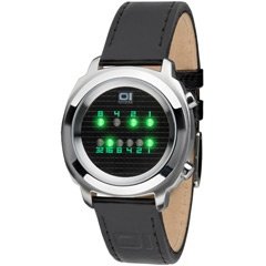 Binary Watch Zerone Black-Green