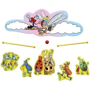 Bino Mobile mit Ferdy-Motiven Holzspielz