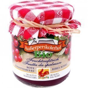 Bio Fruchtauftstrich rote Johannisbeere 