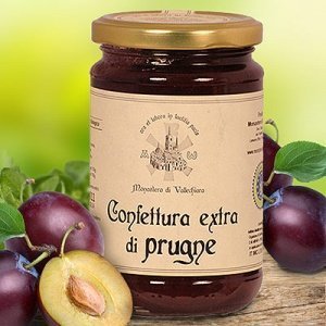 Bio Pflaumen Konfitüre Vatikan Garten Mo