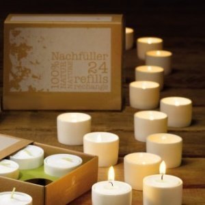 Bio-Teelichter Nachfüllpack 24 Stück