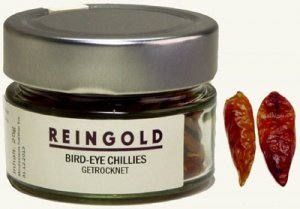 Bird-Eye Chillies, 25g