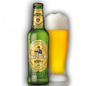Birra Moretti Baffo Oro 33 cl Bier Itali