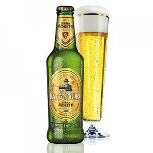 Birra Moretti Baffo Oro 66 cl Bier Italien