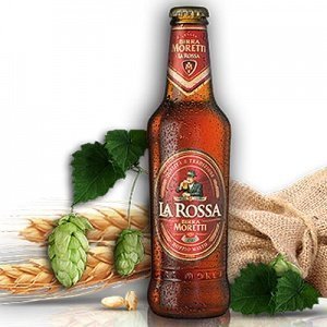 Birra Moretti La Rossa 33cl Bier Italien