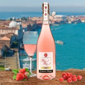 Bis Bis Prosecco Rosato Raboso Conti Ner