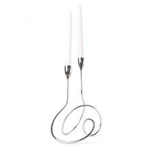 Black + Blum - Loop Kerzenhalter, chrom