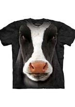 Black Cow Face The Mountain T-Shirt
