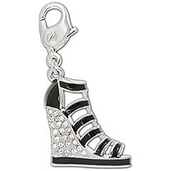 Black Platform Sandal Charm