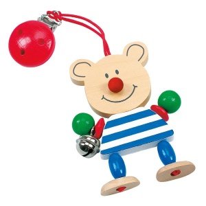 Blaue Clipfigur Bärli von Mertens