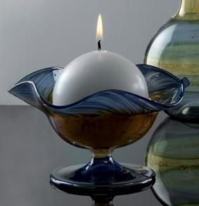 Blaue Schale - Unikat