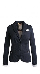 Blazer aus Baumwolle