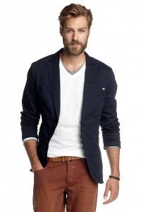 Blazer aus Baumwolle