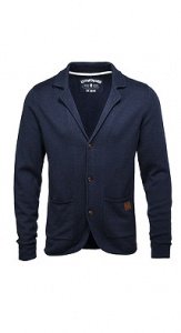 Blazer aus Baumwollstrick