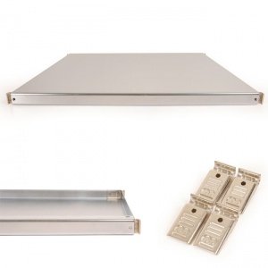 Blechboden schmal zu Metallregal Bill