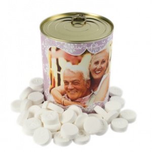 Blechdose mit Foto - Pfefferminz