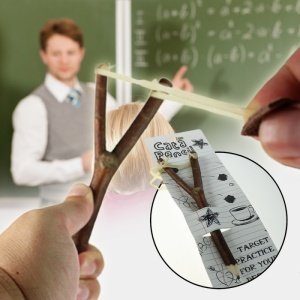 Bleistift mit Schleuder