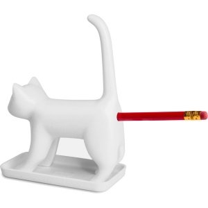 Bleistiftspitzer Sharp End Cat (Weiß)