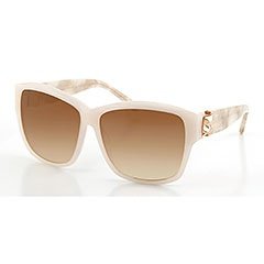 Bling White Sonnenbrille