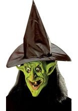 Blinkende Hexenmaske