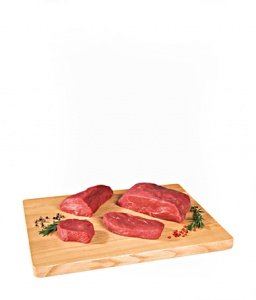 Block Foods Block House Rindfleisch Hüfte Steaks 5 x 160g (800g Vakuumverpackt)