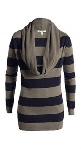 Blockringel-Pulli aus Viskose-Mix