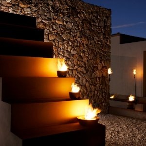 Blomus Gelfeuerstelle Feuerstelle FUOCO 