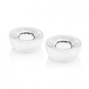 Blomus Teelichthalter 2er Set Fuoco weiß