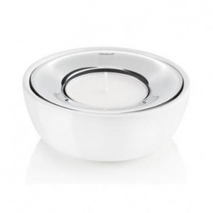 Blomus Teelichthalter Fuoco weiß 65277