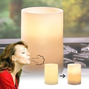 Blow Out Kerze | Flammenlose Kerze