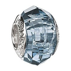 Blue Faceted Bead, L