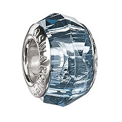 Blue Faceted Bead, S