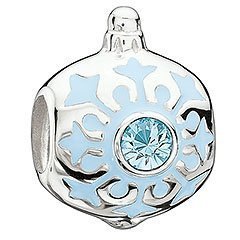 Blue Ornament Bead