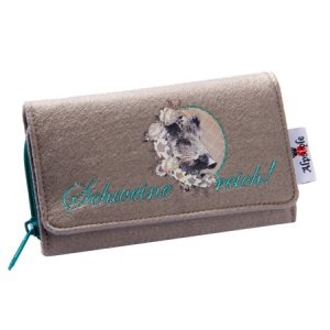 Blümchen & Ko Geldbörse Schweinereich